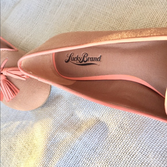 Lucky Brand Coral Trim & Tassel Loafers - Picture 4 of 7